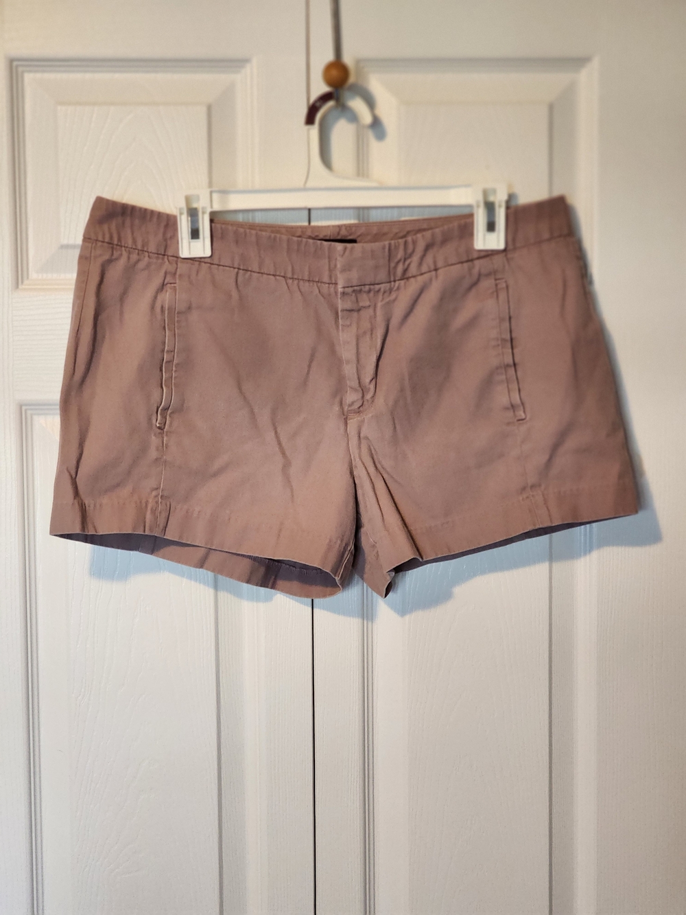GAP Mauve/ Lilac Cotton City Shorts Size 10 - Picture 4 of 13